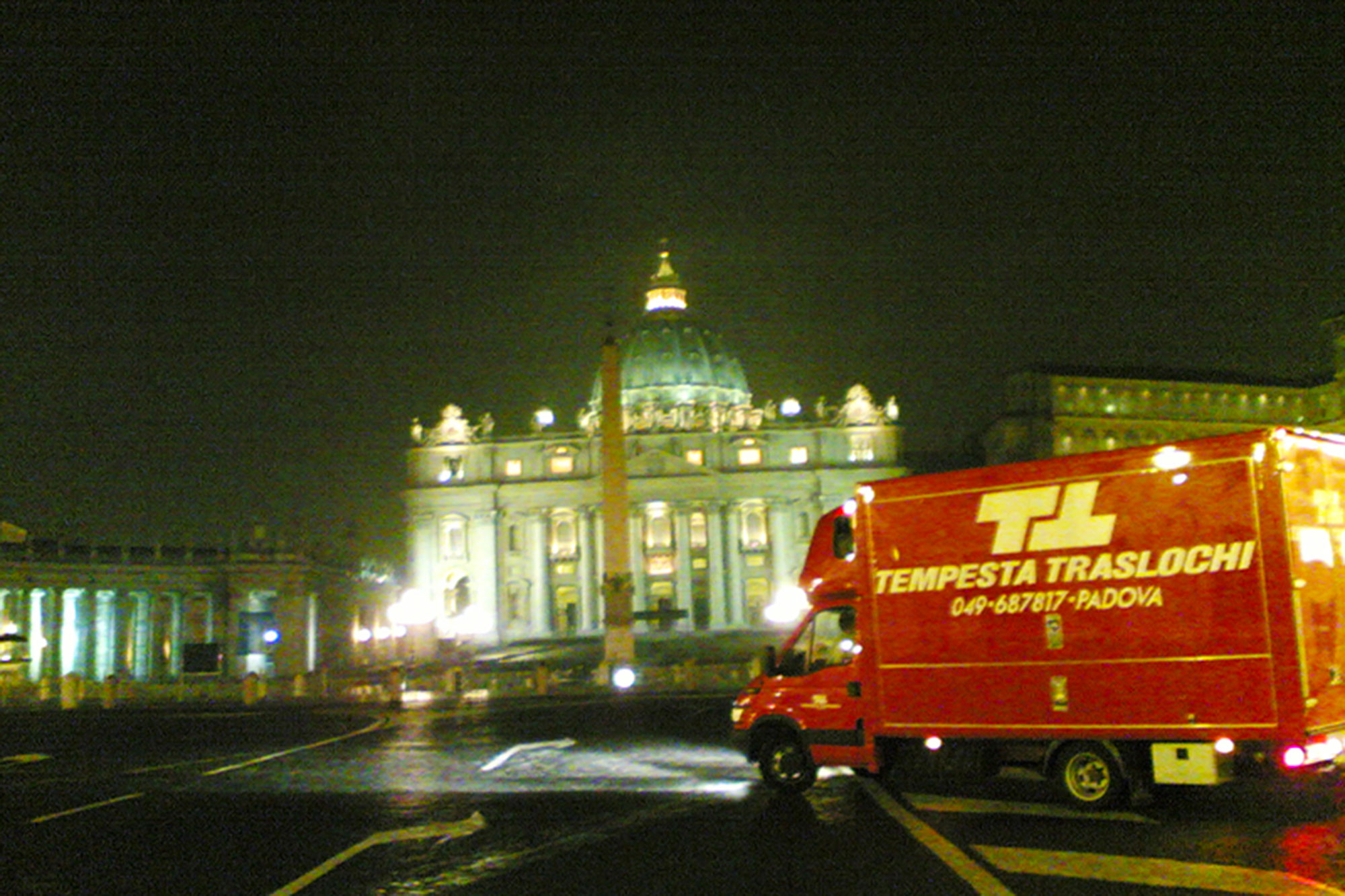 Trasporto di quadri nella Città del Vaticano Trasporto di quadri nella Città del Vaticano